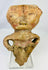Pre-Columbian terracotta sculpture with red pigment traces