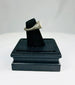 1st millennium BCE silver ring featuring polished carnelian intaglio