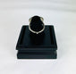 Ancient carnelian intaglio ring, 1st millennium BCE, Near East, engraved animal symbols, silver bezel, excellent condition