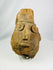 Ancient Ecuador ceramic vessel fragment depicting human head