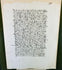 15th-century French rent roll professionally framed with English translation