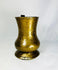 Lidless brass baluster tankard used in Georgian taverns and homes