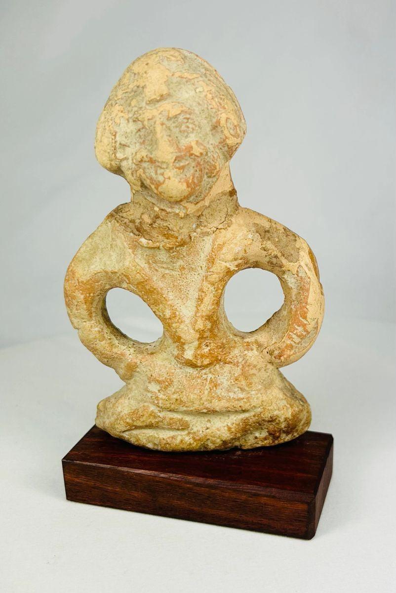 Authentic Mauryan period terracotta artifact from ancient India