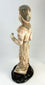 Ancient Chinese Tang Dynasty mingqi figure depicting a female attendant in flowing court robes
