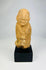 West African Sokoto terracotta figurine—front view showing facial features and torso, ancient artifact circa 500–200 CE