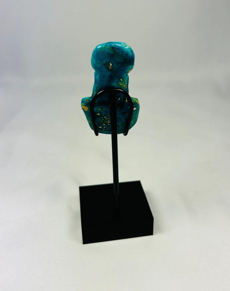 Ancient Egyptian Sekhmet faience amulet