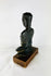 Historic Southeast Asian Buddhist bronze depicting the Buddha in contemplative posture