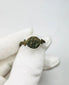 Ancient Roman cast bronze seal ring 1st–3rd century CE with engraved hippocampus