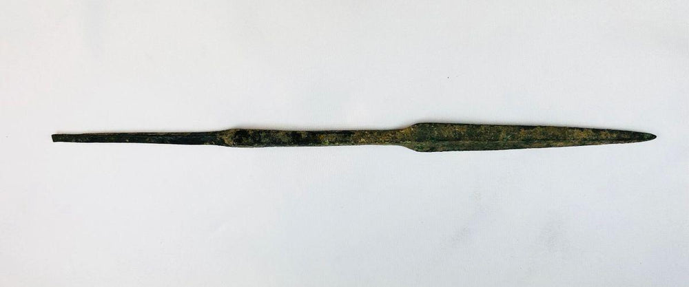 Ancient Cypriot bronze spearhead Early Bronze Age 2500–1900 BCE