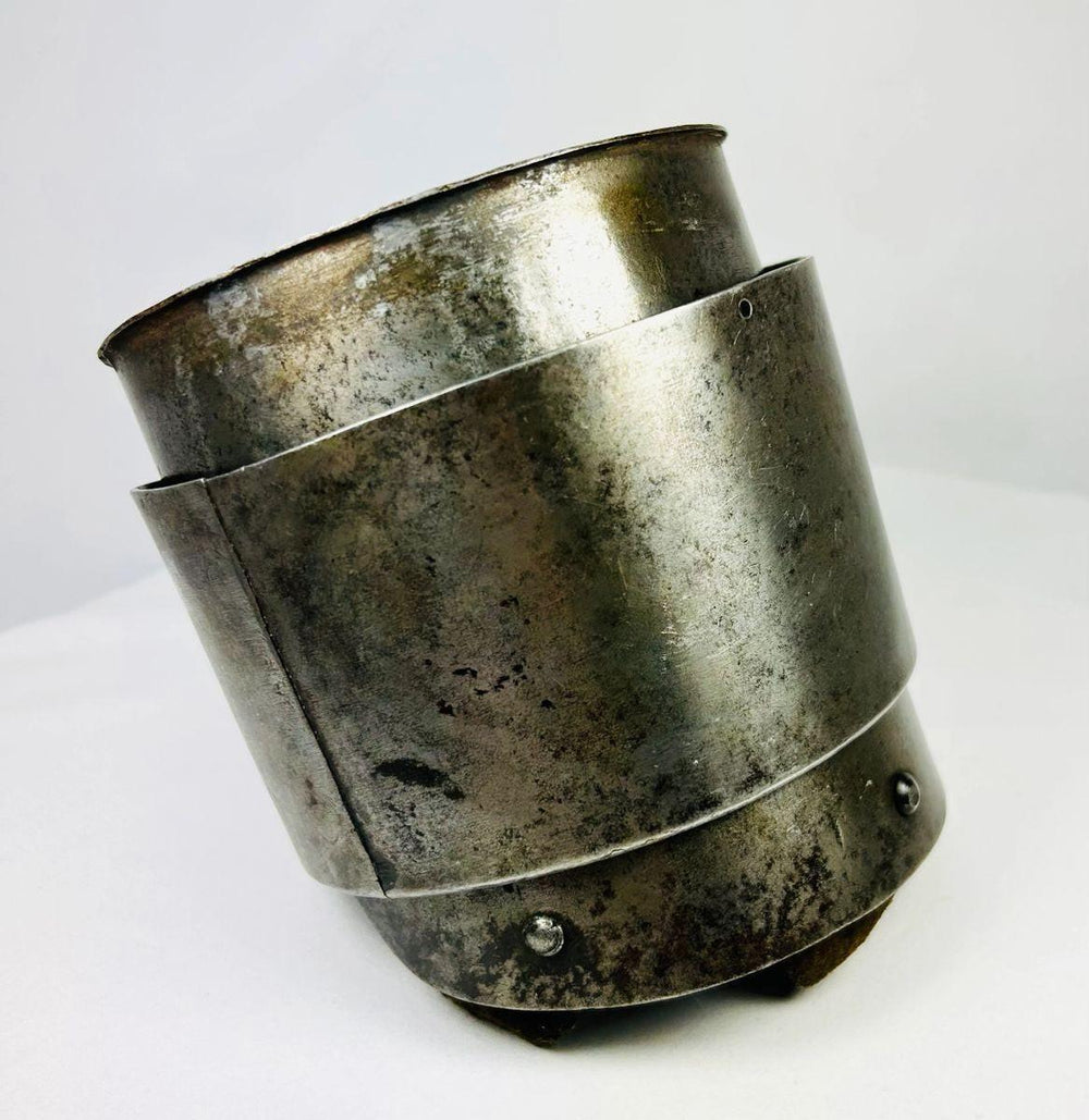 Siege warfare armor fragment from the 17th century designed for maximum upper arm protection