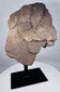 Carved stone ancestral-style head fragment from a Chelsea Estate, New York
