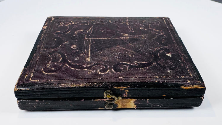 Historic Tennessee-associated daguerreotype with period inscription and original case