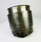 European Renaissance siege armor component showing overlapping cylindrical steel plates
