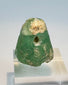 Iron Age glass stamp seal with domed body and transverse suspension hole