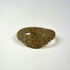 Ancient bronze ring featuring a robust circular band and simple geometric bezel form