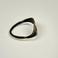 Bronze ring from the 1st–4th century CE with preserved oval bezel and engraved bull imagery