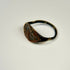 Ancient bronze bull ring with symbolic engraved bezel and naturally developed archaeological patina