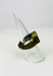 Historic bronze ring showcasing geometric band engravings and wear