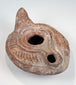 Ancient Eastern Mediterranean mold-made oil lamp from the 5th–6th century CE