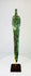 Bronze Age Persian blade from Caspian region, angled view revealing curved edge and ancient corrosion.