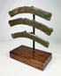 475 BCE–220 CE Chinese bronze chariot hardware with custom display stands