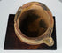 Museum-quality Chinese Neolithic painted pottery vessel with geometric ornamentation