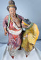Yuan–Ming Dynasty filial piety sculpture of Madam Tang caring for her aged mother-in-law