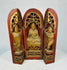 Qing Dynasty personal Buddhist altar depicting Guanyin or Buddha with attendants