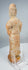 Rear view of ancient Chinese burial attendant with surviving cream-coloured slip