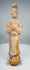 Underside of hollow Tang Dynasty tomb figure showing opening beneath the base