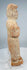 Close-up of Tang Dynasty court lady face with narrow eyes and elevated headdress