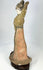 Authentic Tang Dynasty female dancer figurine with twin-knot hairstyle and painted facial details