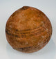 Black-on-Red ware pottery flask from ancient Cyprus with intact globular form