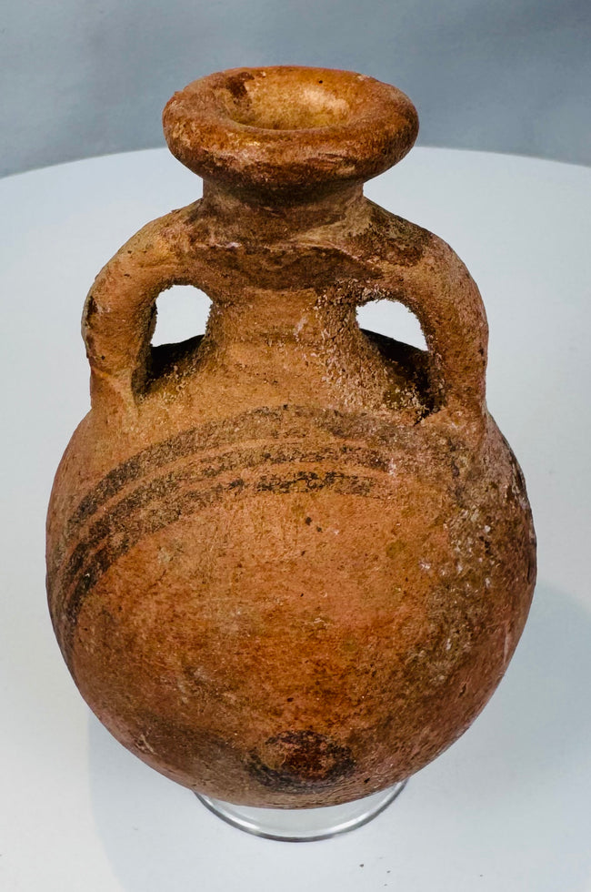Miniature Cypriot perfume or oil vessel dating to circa 900–600 BCE