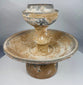 Eastern Mediterranean ritual pottery stand with traces of black painted decoration