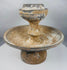 Ancient Near Eastern terracotta offering vessel raised on a pedestal foot