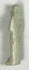 Authentic ancient Egyptian funerary ushabti statue on display