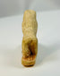 Limestone lioness figure from ancient Egypt associated with divine protection and strength.