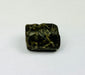 Stone cylinder amulet with serpent-like carvings worn as ancient Egyptian jewelry