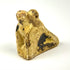 Carved stone falcon amulet from Ancient Egypt, associated with Horus and divine protection, dating to 664–30 B.C.