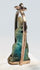 Ptolemaic Period Egyptian faience figure preserved within a later gold pendant mount