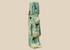 Ancient Egyptian faience Taweret amulet from the Late Period, circa 664–332 BCE