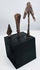 Unusual forked or barbed iron projectile point with extensive corrosion and metal loss