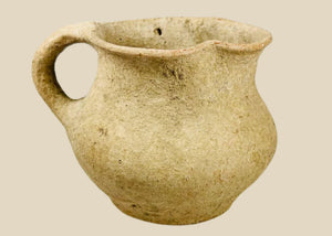 Antigua grecorromana | Jarra de terracota con asa | Siglos I-III d. C.