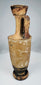 Attic-style terracotta oil vessel dating to the 5th–4th century BCE