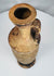 Detail of the flared mouth and narrow neck on a Greek lekythos