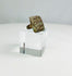 Archaeological bronze ring with square engraved bezel depicting paired birds, Late Antiquity
