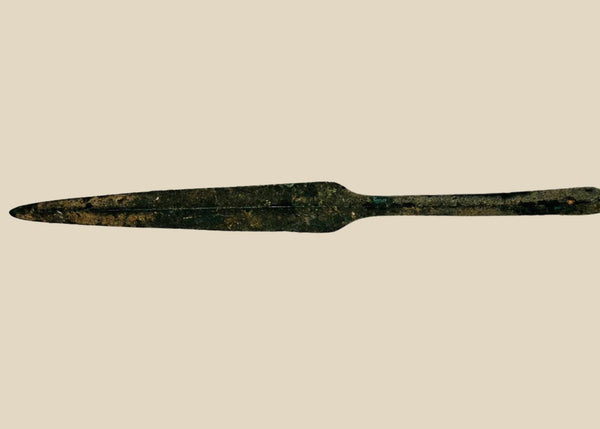 Ancient Mediterranean | Bronze Spearhead | Early Cypriot III | Circa 2500–1900 BCE