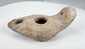 Early Islamic Period terracotta lamp with separate wick opening