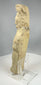 Terracotta female figure with mineral deposits and burial patina